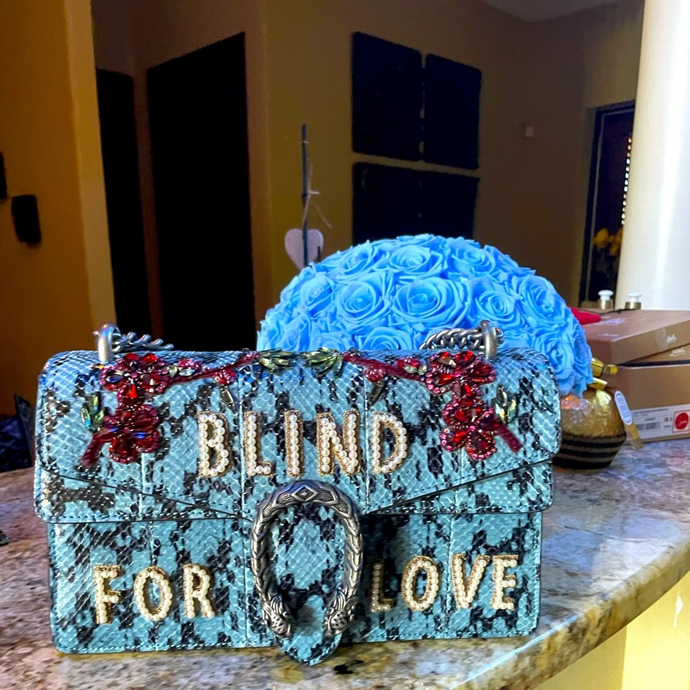 Gucci BLIND FOR LOVE hand bag